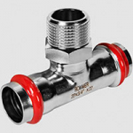 Пресс-тройник переходной с НР Rommer