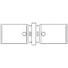 Муфта прессовая "Cofit P" 26х26 мм Oventrop
