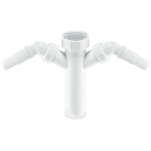 Носик двойной для сифона ф40 McALPINE