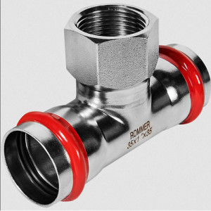 Пресс-тройник переходной 35х1" ВР Rommer