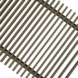 Решетка TECHNO РРА 160-2100 бронзовая