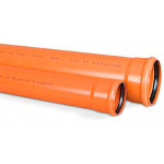 Труба ф110-500 Рыжая Ostendorf