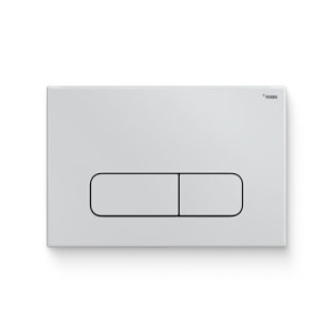 Кнопка для инсталляции белый глянцевый NOVA ELLIPSE 001 Рехау