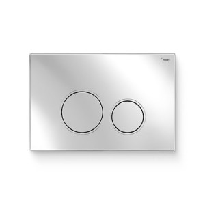 Кнопка для инсталляции хром глянцевый NOVA ORB 001 Рехау