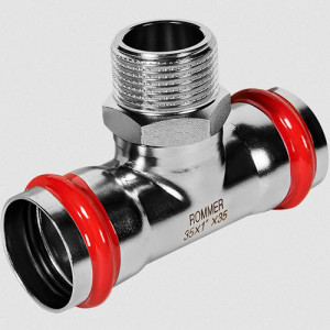 Пресс-тройник переходной 35х1" НР Rommer