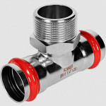 Пресс-тройник переходной 35х1 1/4" НР Rommer