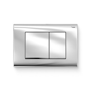 Кнопка для инсталляции хром глянцевый NOVA QUAD 001 Рехау