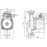 Циркуляционный насос Wilo Star-RS 30/8 с гайками