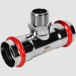 Пресс-тройник переходной 42х1" НР Rommer