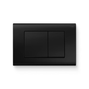 Кнопка для инсталляции черный матовый NOVA QUAD 001 Рехау