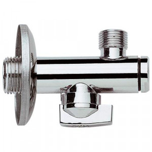 Кран угловой 1/2"х3/4" с фильтром и отражателем Remer
