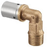 Угольник пресс "Cofit P" 40х3,5мм х 1 1/4" НР Oventrop
