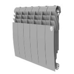 Радиатор биметаллический Royal Thermo BiLiner Silver Satin 350 4 секции