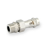 Пресс-муфта 15х1/2" НР с разъемным соединением Uni-Fitt Пресс-муфта 15х1/2" НР с разъемным соединением Uni-Fitt