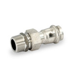 Пресс-муфта 22х3/4" НР с разъемным соединением Uni-Fitt