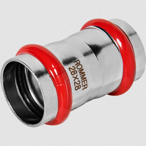 Пресс-муфта равнопроходная ф28 Rommer