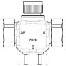 Трехходовой распределительный и смесительный вентиль "Tri-CTR" Ду 25 Oventrop
