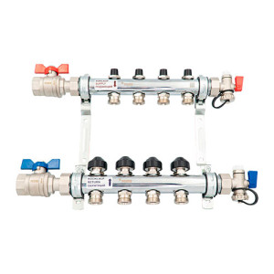 Коллектор распределительный Рехау HKV на 8 контура