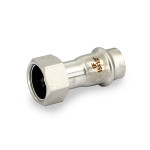 Пресс-муфта 15х1/2" ВР с накидной гайкой Uni-Fitt Пресс-муфта 15х1/2" ВР с накидной гайкой Uni-Fitt