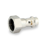 Пресс-муфта 15х3/4" ВР с накидной гайкой Uni-Fitt Пресс-муфта 15х3/4" ВР с накидной гайкой Uni-Fitt