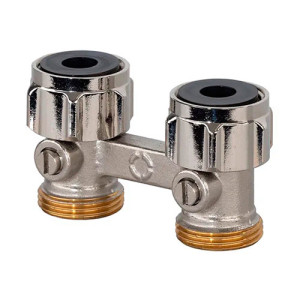 Присоединительный узел прямой 3/4"НГ x 3/4"НР Multiflex R Oventrop