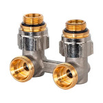 Присоединительный узел угловой 1/2"НР x 3/4"НР Multiflex R Oventrop