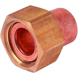 Переход с накидной гайкой ВП-ВР 18х3/4" Sanha