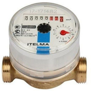 Счетчик холодной воды WFK20.D080 1/2" ITELMA