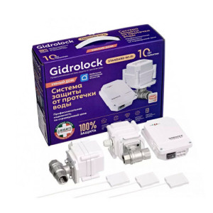 Комплект Standart Bugatti 3/4" Radio Wi-Fi Gidrolock