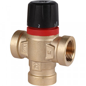 Термосмеситель для систем отопления и ГВС 3/4" ВР 35-60°С Rommer