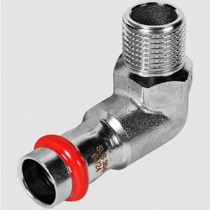 Пресс-угольник 35х1" НР Rommer