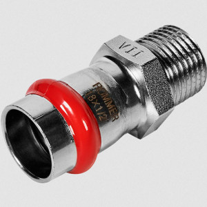 Пресс-переходник 18х1/2" НР Rommer