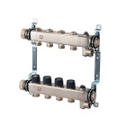 Коллектор из нержавеющей стали Multidis SHR 1" 4 контура 3/4" Oventrop