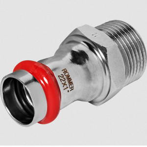 Пресс-переходник 22х1" НР Rommer