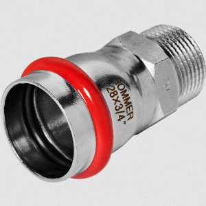 Пресс-переходник 28х3/4" НР Rommer