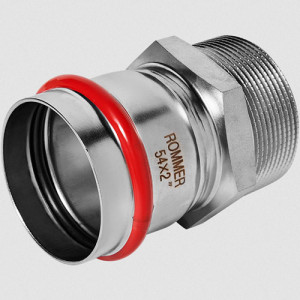 Пресс-переходник 54х2" НР Rommer