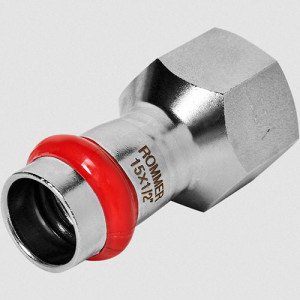 Пресс-переходник 15х1/2" ВР Rommer