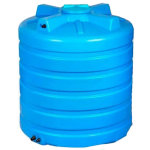 Бак для воды ATV-1500 (синий) с поплавком