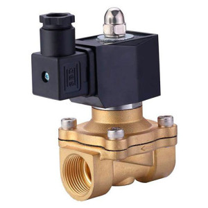 Клапан соленоидный прямого действия НЗ 1/2" 220В Stout