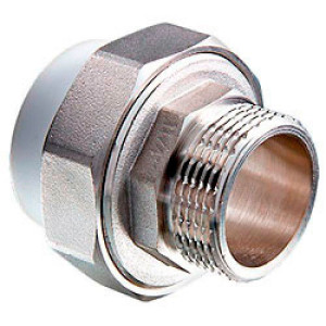 Муфта полипропиленовая разъемная с наружной резьбой 32-3/4 SPK