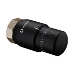Термостат "Uni SH" 7-28 C, 0* черный матовый Oventrop