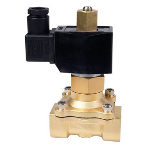 Клапан соленоидный прямого действия НО 3/4" 220В Stout