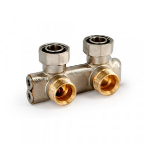 Узел перекрестный угловой 3/4"ЕК x 3/4"ЕК Uni-Fitt