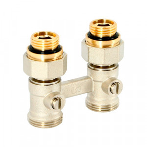 Присоединительный узел прямой 1/2"НР x 3/4"НР Uni-Fitt