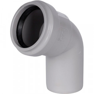 Отвод канализационный D58 х 67°  Stout